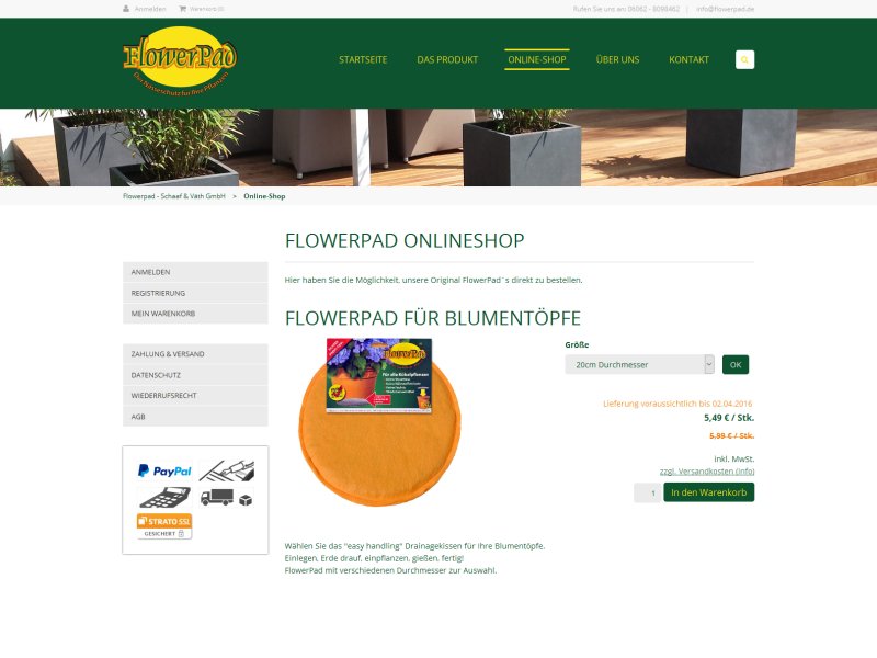 Link zu Flowerpad